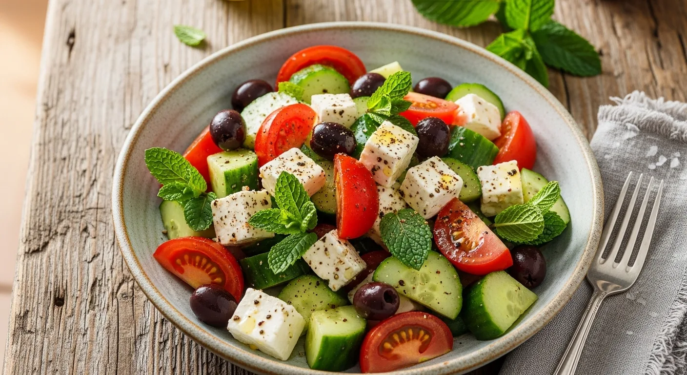 Şalgam Sulu Akdeniz Salatası