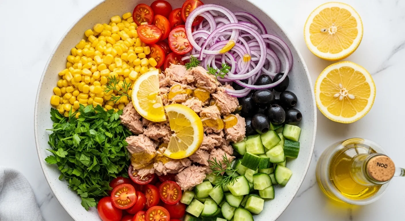 Classic Corn & Tuna Summer Salad