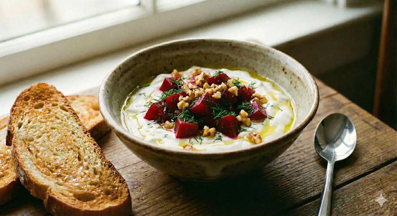 Yogurt Beet Pickle Mezze