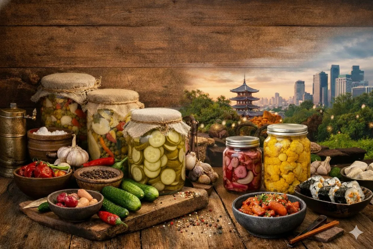 The Quiet Power of Fermented Foods: Are Pickles Cultural Heritage or the Table Trend of the Future?